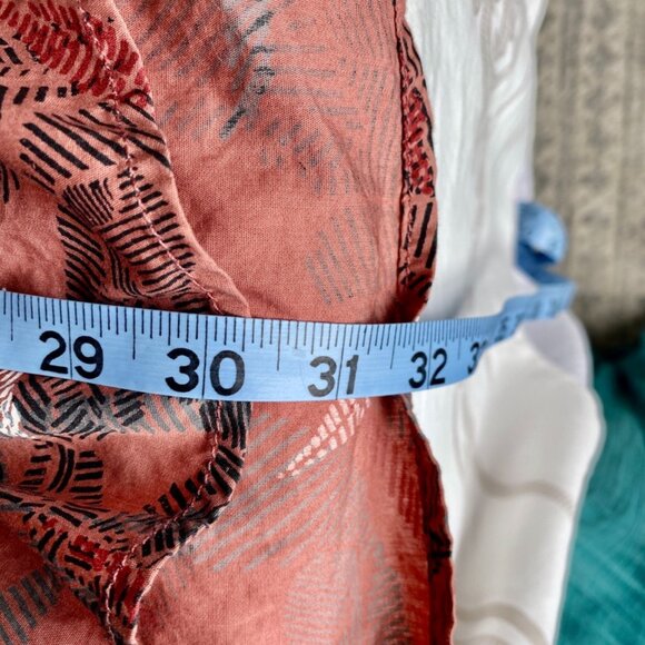 Garcia Button Down Abstract Tropical Print Shirt - Picture 6 of 6